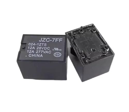 Relais 24V JZC-7FF-024-1ZTS DC24V 10A inverseur 4PIN pour commande électrique