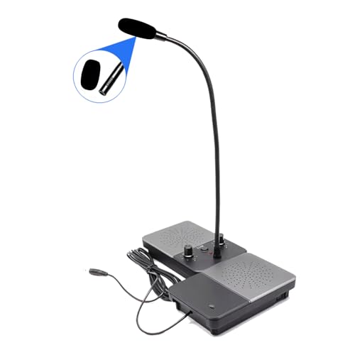 Système d'interphone pour billetterie évitant de crier à travers les vitres