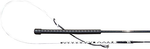 Harry's Horse Fouet à archet pour femme Noir/blanc 160 cm 34300201