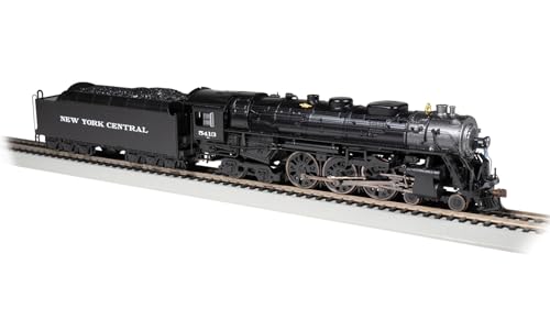 BACHMANN Trains - 4-6-4 Hudson - TCS DCC WOWSOUND® Equipped Locomotive - New York Central #5413 (as Delivered Roman Lettering) - HO Scale