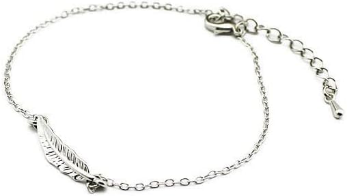 Bracelet, Feather Chain, MV Worn Yungi, Tete Worn Motif, Korean Fashion, Stylish Accessory, Men's, Women's, Adjustable Size