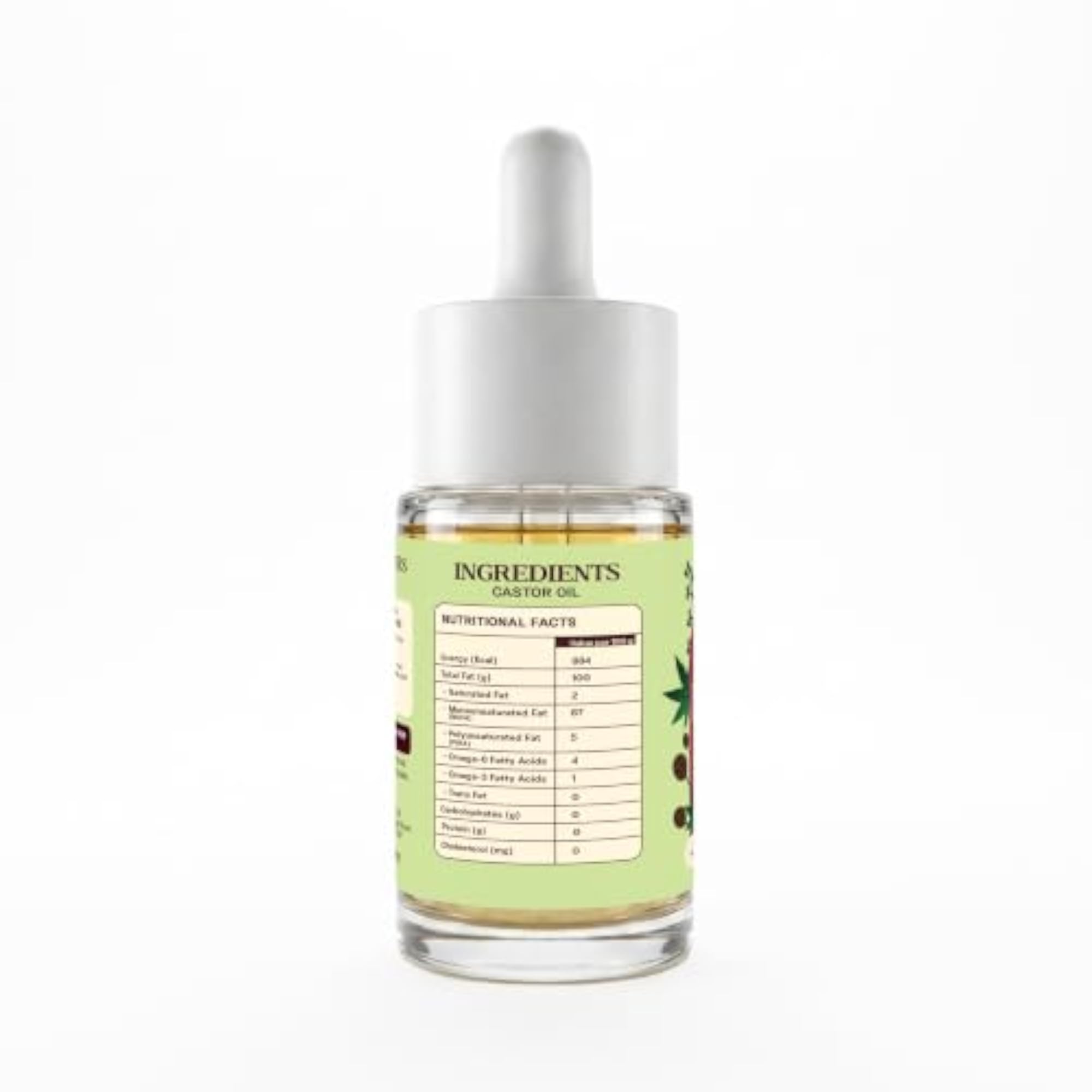 Cold Pressed Castor Oil for Skin & Hair Care