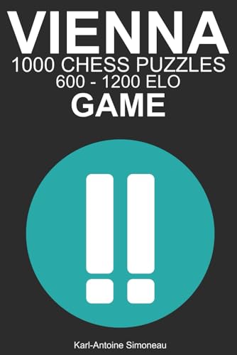 Vienna Game Tactics: 1000 Puzzles from 600 - 1200 ELO (Tactics by Opening: White Openings)