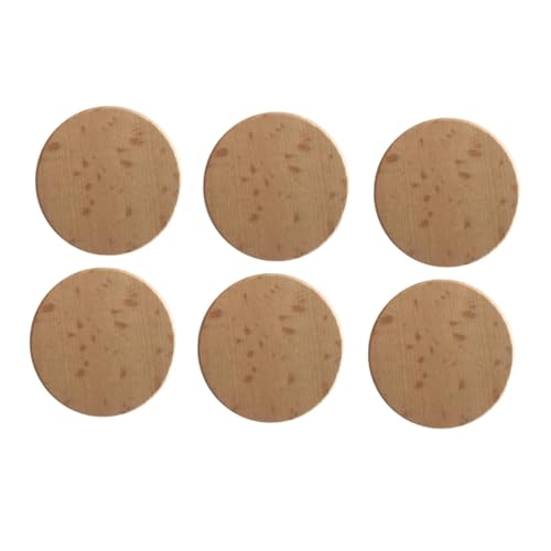 HAPINARY Wooden Slices 20pcs Beech Round Slices Bulk Craft Supplies Perfect for DIY Decor Art Projects