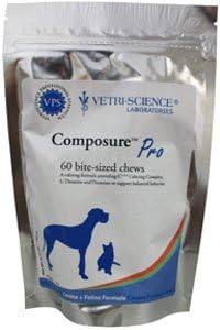 Composure Pro Professional Strength Calming Supplement For Dogs & Cats
