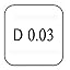 D-0.03 D-0.03