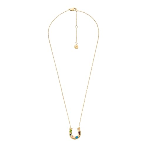 Image of Fossil Locket Necklace for Women