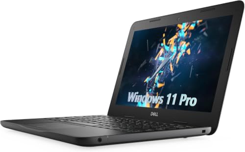 Image of Dell Latitude 3190 Intel Celeron N5000 X4 2.4GHz 4GB 128GB 11.6in Win11, Black (Renewed)