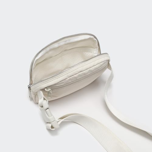 Image of Pander Belt Bag for Women, Fashion Waist Packs, Crossbody Bags with Adjustable Strap (White Opal).
