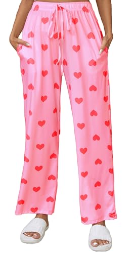 Image of X-Image Women Comfy Casual Pajama Pants with Pockets & Drawstring