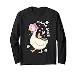 Mama Goose Est 2026 Silly Goose Mom Mama Mother's Day Boy Long Sleeve T-Shirt