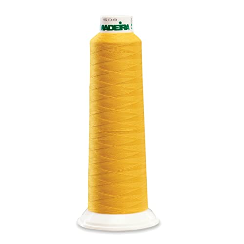 Madeira Poly Mustard 2000Yd Serger Thread 91289951 #TOP23