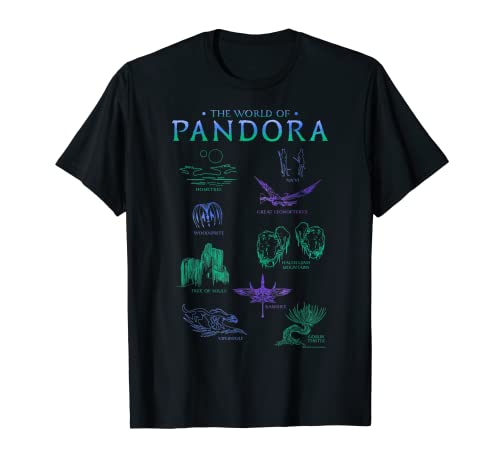 Avatar The World Of Pandora Flora & Fauna Camiseta