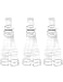 WingsLove 3Pairs Invisible Soft Clear Replacement Bra Shoulder Straps