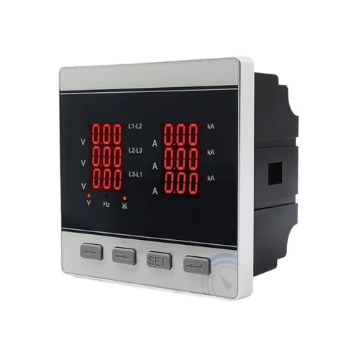 �O���d�͌v 1�� AC 220V �O�����@�\�d���d���p�l�����[�^�[ 30A 50A 100A 200A(30A with meter)