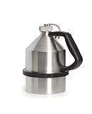 DENIOS® Safety Can 0.52 gal – Stainless Steel Type I Chemical Storage Can with Screw Cap, Leak-Proof Design, OSHA & NFPA Compliant