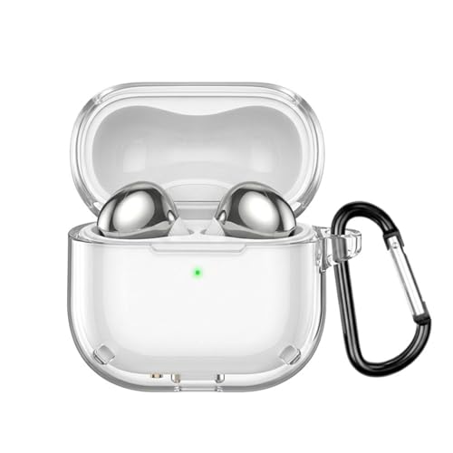 ZIRTEX �Ή� Huawei FreeClip 2 �P�[�X ���� �\�t�gTPU�f�� ������ �y�� �L�Y�h�~ �X���� �ϏՌ� �h�o �����h�~ �_�炩�� LED�� ���C�����X�[�d�Ή� �J���r�i�t��(�N���A)