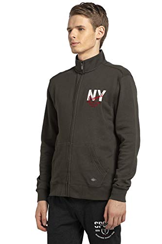 Image of Van Heusen Men's Cotton High Neck Sweatshirt