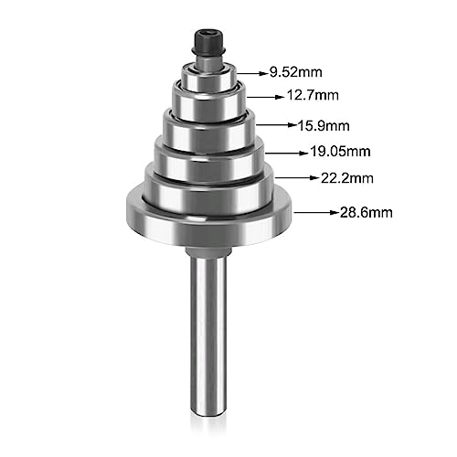 Fraise à défoncer en acier 45# durable avec roulements interchangeables de haute précision