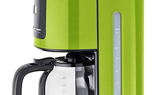 KHG Kaffeemaschine KA-184 (L) in Grün, 12 Tassen, 1,5L, 900W, Abschaltautomatik, Permanentfilter, Glaskanne und… – Bild 4