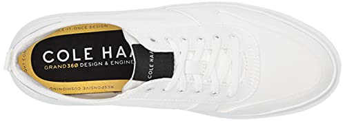 Cole Haan Womens Grandpro Rally Canvas Court Sneaker, Optic White/Black, 8 Us #TOP10