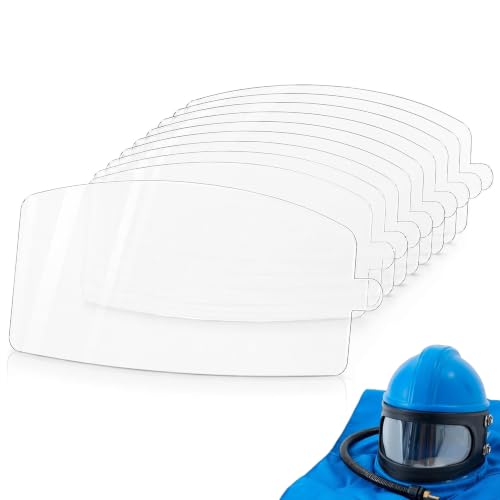 Image of SHUNJIE Sandblaster Helmet Safe Air Feed Sandblast Helmet with Shoulder Protective Sand Blast Hood Protector for Sandblasting Equipped