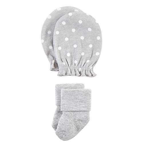 Hudson Baby baby-girls Socks and Mittens Set4