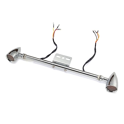 Antibrouillard passant pour moto avec support chrome universel