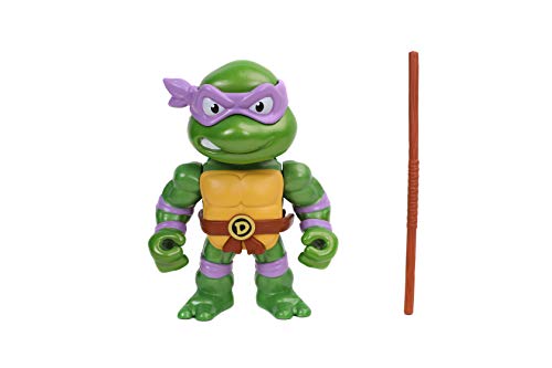 Jada Toys Teenage Mutant Ninja Turtles 4" Donatello Die-Cast Figure, Toys For Kids And Adults, Purple #TOP5