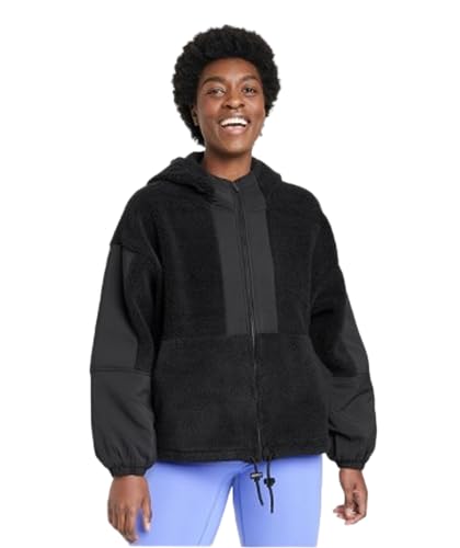 All in Motion Women's Full-Zip Jacket (as1, alpha, xx_l, regular, regular, Black)