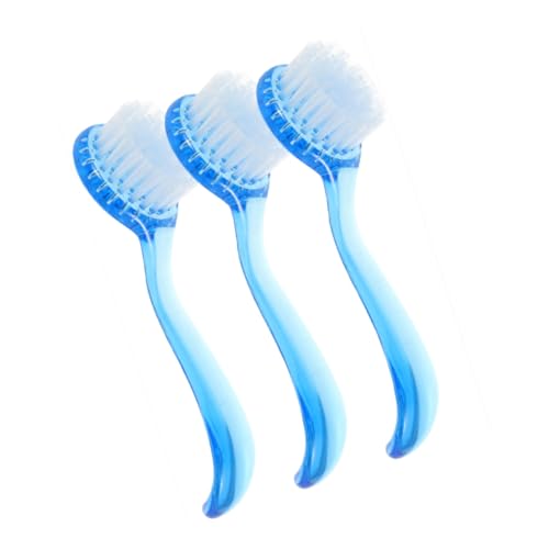 Didiseaon 3pcs Facial Exfoliator Tool Manual Face Brush Facial Scrubber Face Scrubbing Brush Face Wash Scrubber with Soft Bristles for Makeup Removal