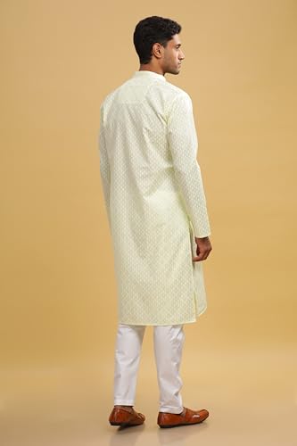 Image of BE ACTIVE Cotton Kurta for Men | Traditional and Classy Design | Indian Kurta | Full Sleeve Kurta