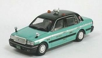 Amazon | ガリバー 1/64 グリーンキャブ クラウンセダン 完成品