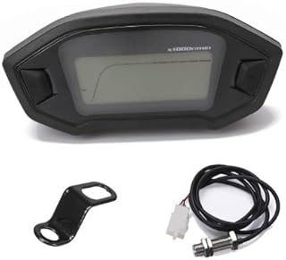 Motorcycle Odometer Digital 13000rpm Speedometer Tachometer For Motorcycle 2-4 Cylinders 7 Colors Backlight Speed Meter Tacho Gauge Odometer