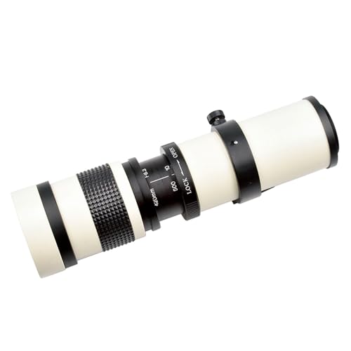 Lente de zoom teleobjetivo F/8.3-16 de 420-800 mm para cámaras réflex digitales D5100 D5200 D3300 D3400 D3200 D90 D7200 D5600 D3400 6D