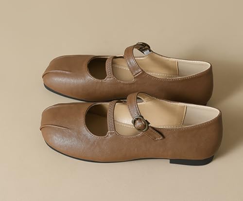 Niction Women's Flat Shoes Ballet Flats Round Toe Double Strap Soft Work Slip on Comfortable Dress Shoes for Work Wedding Dressy2