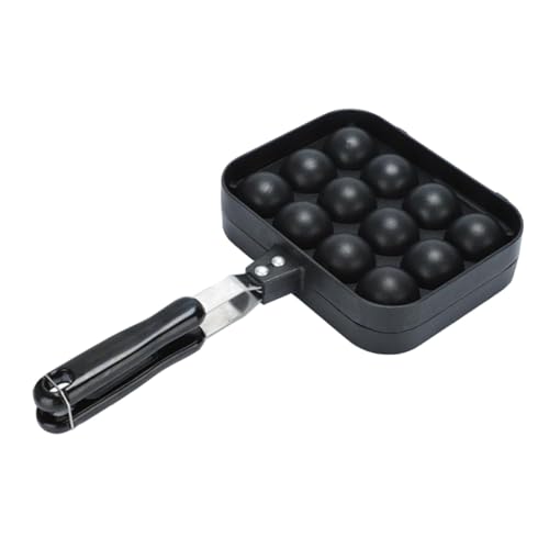 MOTHNUR 両面孔たこ焼き器 高耐久アルミ製 ノンスティック加工 速熱均一 熱伝導効率アップ 家 屋外バーベキュー用調理器具