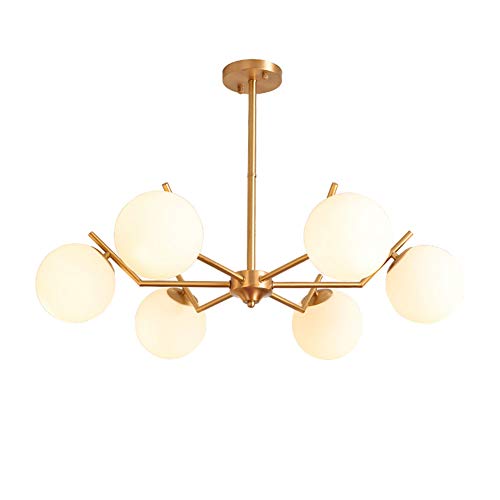 Pendant light design nordique et plafonnier créatif en laiton
