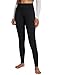 Baleaf Women's Fleece Lined Leggings Yoga Pants Inner Pocket Black Size M