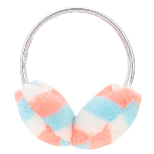Ipetboom Plush Ear Covers for Winter Windproof Warm Earmuffs for Lightweight Comfortable Design for Outdoor Activities Skiing Cute Cartoon Style