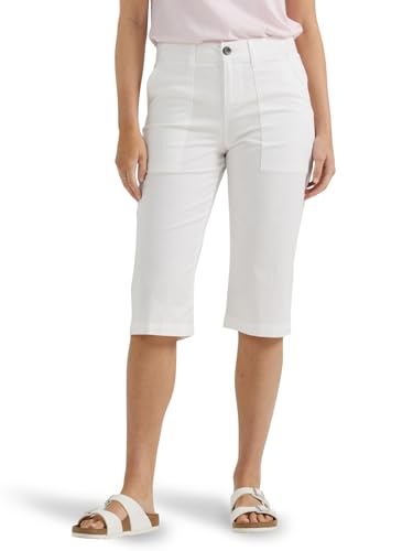 Image of Lee Women's Ultra Lux Comfort with Flex-to-go Utility Skimmer Capri Pant