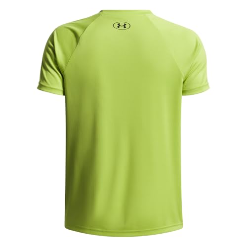 Image of Under Armour Boys' Tech Hybrid Printed Fill Short-Sleeve T-Shirt