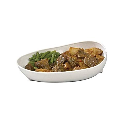 SP Ableware Skidtrol® Scooper Dish with Non-Skid Base - Sandstone (745371000) Cover