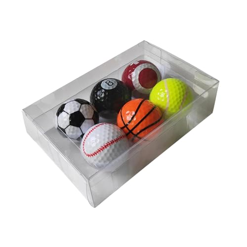 6X Novelty Golf Balls Boxed Funny Golf Balls for Prize Outdoor Driving Range Sports Balls | Sporting Goods | Golf | Golf Clubs & Equipment | Golf Balls