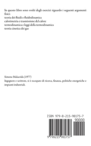 Esercizi di fisica per licei: fluidodinamica e termodinamica