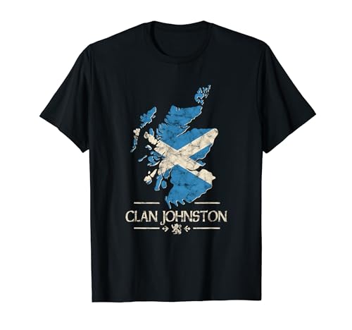 Scottish Clan Johnston Scotland Family Surname T-Shirt