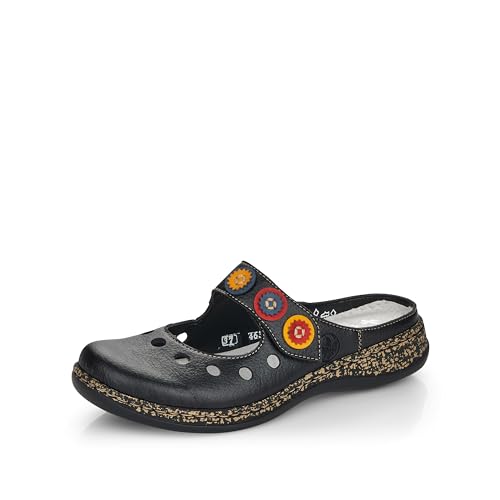 Preisvergleich Produktbild Rieker Damen Clogs 46381-00 schwarz Gr. 39