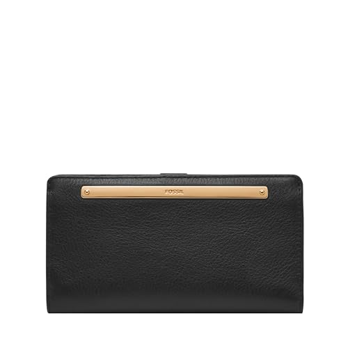 Fossil Women's Liza Leather Slim Bifold Wallet for Women