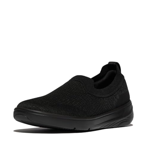 Image of FitFlop Super-Q Knit Slip-Ons