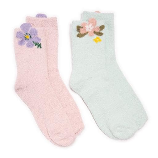 Image of MUK LUKS Women's 2 Pack Boxed Cozy Crew Socks